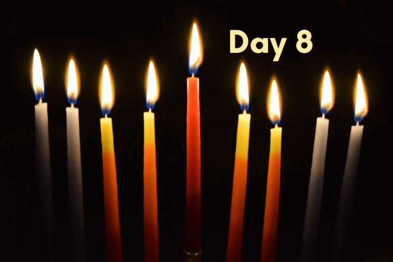 The Eighth Night Of Hanukkah The Light in The Millenium Passion For