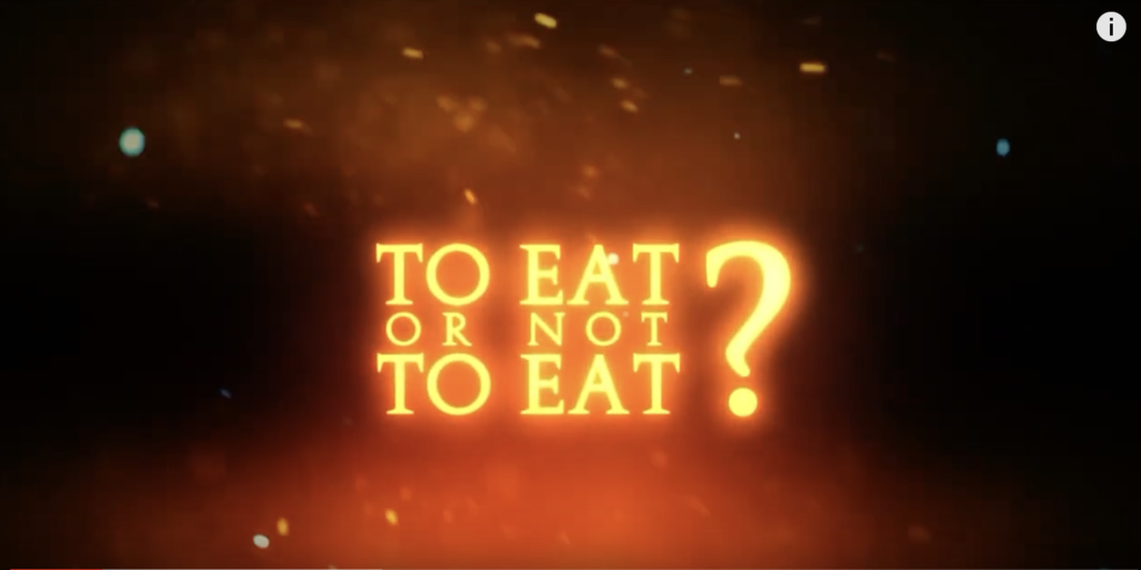 Promo Video - To Eat or Not To Eat