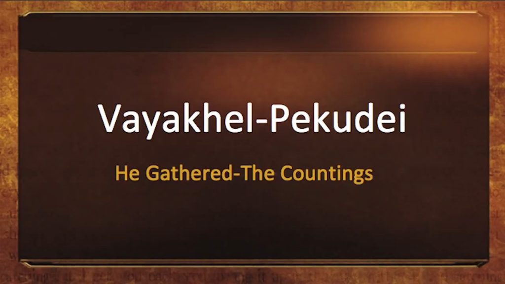 Vayakhel-Pekudei - 2013