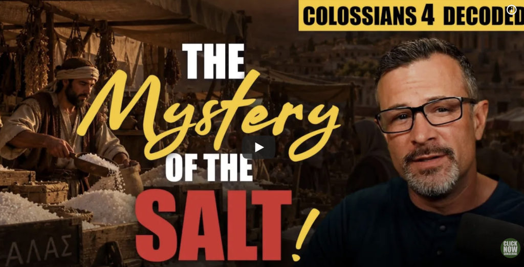 Colossians 4 Decoded